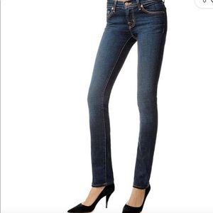 J Brand Petite Pencil Leg Jeans in “Ink”